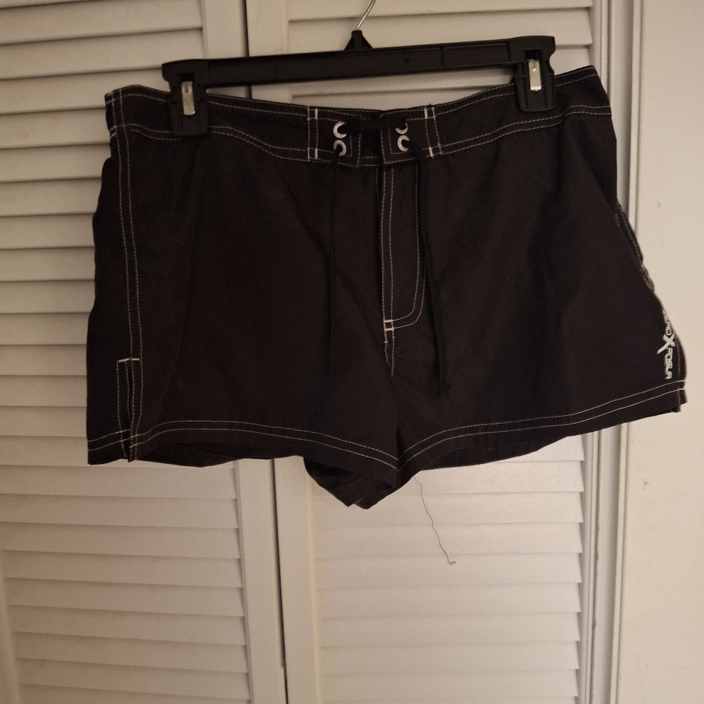 Women's Black Athletic/board Shorts